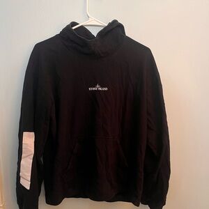 Stone Island Black Sweater Classic Design